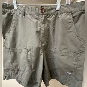 Southern Marsh men’s Tarpon Flats Fishing Short Olive size Medium
